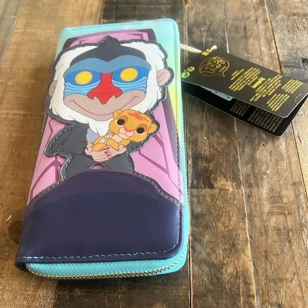 Loungefly Licensed Pop! Disney Lion King Pride Rock Zip Around Wallet